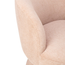 Eloise Chenille Swivel Armchair